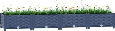 Obrázek produktu pro vidaXL Hochbeet 160x40x23 cm Polypropylen