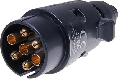 Produktbild von Kfz Anhänger Stecker 7 polig Auto Anhängerzubehör Elektro Filmer 36655