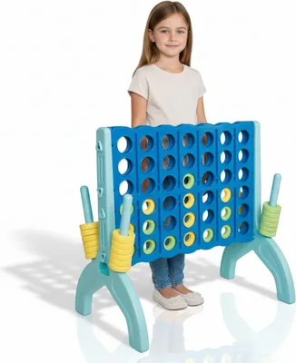 Produktbild von XL 4 gewinnt - Klassisches Strategiespiel im riesigen Format für ultimativen Spielspaß drinnen & draußen
