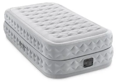 Immagine prodotto di Materasso gonfiabile INTEX Supreme Air Flow 64488ND, per 1 persona, dimensioni 99x191x51 cm, realizzato in PVC, con pompa elettrica integrata
