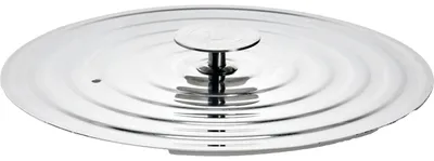 Immagine prodotto di DE BUYER Mineral B Coperchio universale in acciaio inox, altezza: 25 mm, ø: 249 mm
