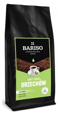 Zdjęcie produktu dla KAWA MIELONA BARISO O SMAKU ORZECHÓW 200G Bacówka