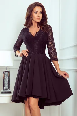 Produktbild von Numoco Formelle Frauenkleider Nicolle schwarz XXL
