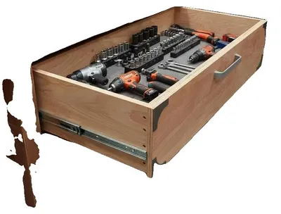 Obrázek produktu pro Kolejnice pro zásuvku, ocelová, délka 1524 mm, nosnost 226,8 kg, boční montáž, mechanismus s kuličkovými ložisky