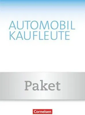 Produktbild von Automobilkaufleute Band 3: Lernfelder 9-12 - Fachkunde und Arbeitsbuch