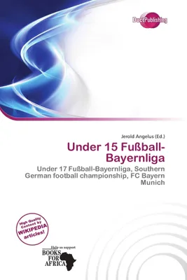 Produktbild von Under 15 Fußball-Bayernliga