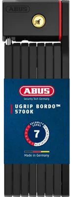 Productafbeelding van ABUS universeel vouwslot, zwart, 100 cm