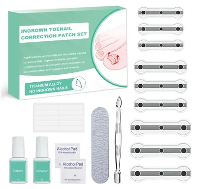 Image de Correcteurs pour ongles incarnés - 9 pièces, pour les ongles incarnés