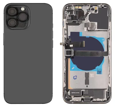 Produktbild von iPhone 13 Pro Max Gehäuse mit Backcover Graphit