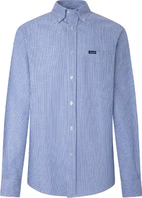Produktbild von FaÇonnable Shadow Langarmhemd Blau XL Mann Blau XL