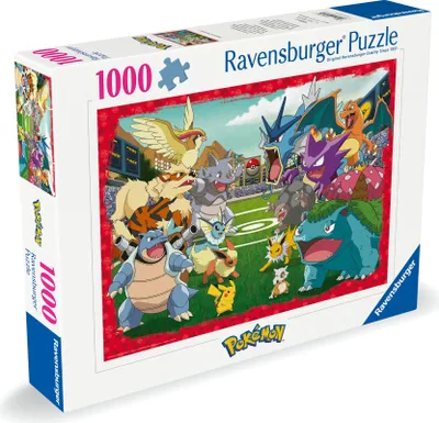 Image de Ravensburger - Puzzle Pokemon 1000 el. - Oryginalny, relaksujący produkt edukacyjny