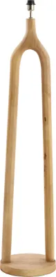 Image de Light & Living - lampadaire - Xitta - naturel - bois - luminaire individuel - E27 - 8216382