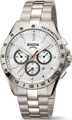 Produktbild von Boccia Herren Armbanduhr Sport 3733-01 Chronograph Titan