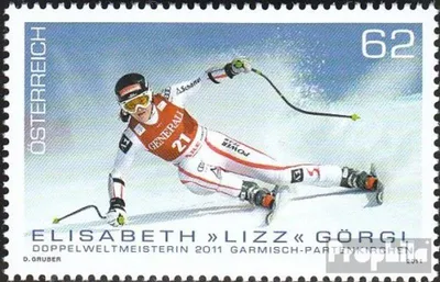 Produktbild von Briefmarken Österreich 2011 Mi 2958 (kompl.Ausg.) gestempelt Ski