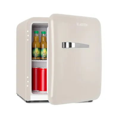 Obrázek produktu pro Klarstein Mini chladnička, 48 l, malá, tichá chladnička do kanceláře, 0–10 °C
