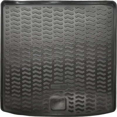 Image de Tapis De Coffre Caoutchouc Premium Pour Volkswagen Golf 8 Depuis 2019 Kombi, Bord Haut, Antidérapant, Inodore, Toutes Saisons