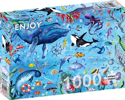 Obrázok produktu pre Puzzle 1000 dielov Enjoy – Hlboké modré more