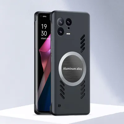 Obrázek produktu pro Pouzdro pro Xiaomi 13 bezrámové PC matné ochranné pouzdro s otvory pro odvod tepla černé