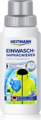Produktbild von Heitmann Einwasch-Imprägnierer 250ml imprägniert Outdoor Kleidung (1er Pack)