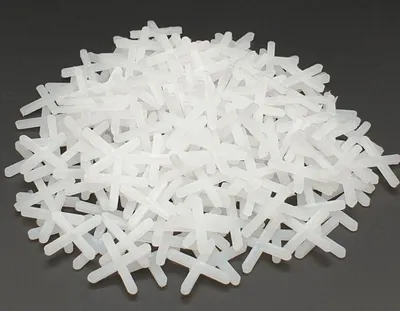 Produktbild von Fugenkreuze 200 Stk. 2,5 mm Fugenabstandshalter Fliesenkreuze Abstandhalter