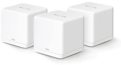 Produktbild von Mercusys HALO H1500X, Weiß, Intern, Mesh-System, 550 m², Dual-Band (2,4 GHz/5 GHz), Wi-Fi 6 (802.11ax)
