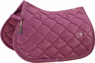 Produktbild von Eskadron HERITAGE Schabracke " GLAM CRYSTAL " Form - Dressur Farbe - wildberry