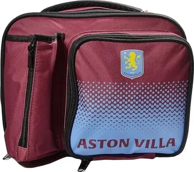 Obrázok produktu pre Aston Villa FC - s farebným gradientom tašky na obed TA13959 (jedna veľkosť) (červené víno)