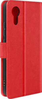 Produktbild von Avizar, Kunstlederetui mit Standfunktion Samsung Galaxy Xcover 7, Rot