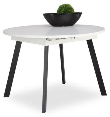 Produktbild von Esstisch HARPER MESOTEN D 110 cm weiß Esszimmertisch