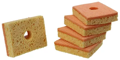 Obrázek produktu pro WELLER - Čistící houba, dvouvrstvá, balení po 5 kusech