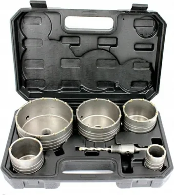Produktbild von Otwornica do betonu 6cz./silbern