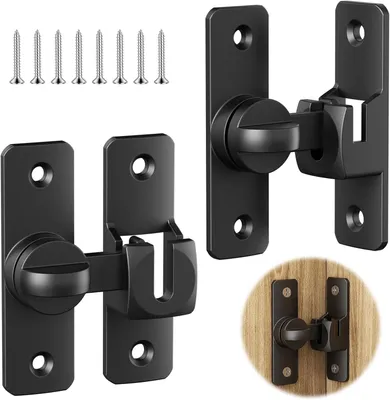 Imagen del producto de Cerradura deslizante con pestillo, aleación de zinc, color , para ventanas y puertas