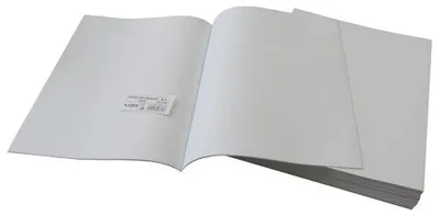 Produktbild von A3-Faltpapier – blanko, 200 Blatt, STEPA