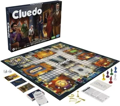 Image de Cluedo Classic, Jeu de Société de Réflexion et Stratégie, Nouvelle Version, 8 Ans et Plus, 2+ Joueurs, 90 min