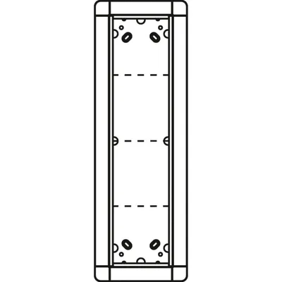 Image de Ritto Cadre encastré Portier si 4x, 141x431mm 1881420