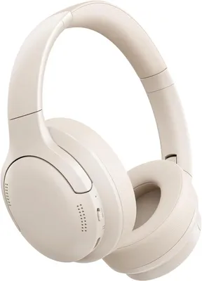 Zdjęcie produktu dla Słuchawki Bluetooth, lekkie i wygodne słuchawki bezprzewodowe z krystalicznie czystym dźwiękiem, dynamiczne przetworniki 40 mm, 80 godzin odtwarzania, Bluetooth 6.0