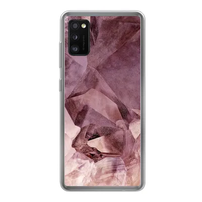 Produktbild von MuchoWow® Handyhülle Schutzhülle Hülle für Samsung Galaxy A41 Kristalle - Natursteine - Edelsteine und Mineralien Silikon Softcase Handy Hülle - Mobiltelefon
