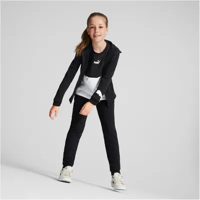 Zdjęcie produktu dla Puma dwuczęściowy dres dziecięcy sportowy czarny 670211 01 152