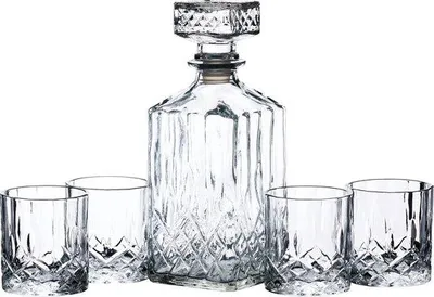 Image de Coffret cadeau de whisky avec verres en cristal