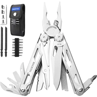 Productafbeelding van Multitool-tang, 29-in-1 multitool met verwisselbare draadsnijder en zaag
