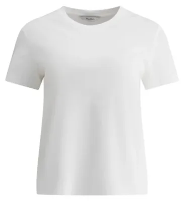 Image de Max Mara t-shirt femme blanc coupe slim - M
