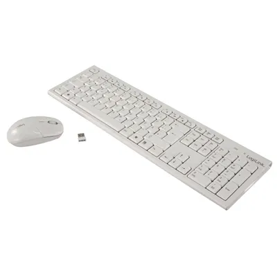 Produktbild von ID0104W  LogiLink Tastatur Maus Kombination Funk