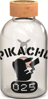 Produktbild von Pokemon Pikachu Glasflasche 620ml