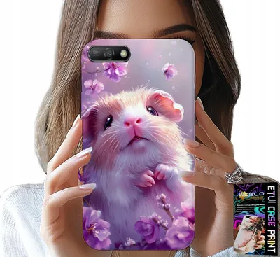 Obrázok produktu pre Puzdro Pre Huawei Y6 2018 - Roztomilé Vzory Škrečkov, Hlodavcov Pre Deti