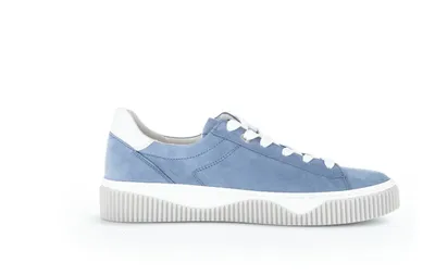 Produktbild von Gabor Damen  Schnürschuhe bequem blau Gr. 41/2