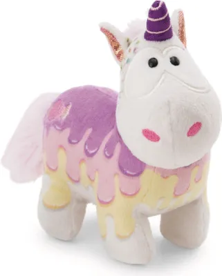 Produktbild von NICI Kuscheltier Einhorn Sweety Rainbow 13cm - Weiss - Weiches Plüschtier – niedliches Stofftier zum Kuscheln & Spielen – tolle Geschenkidee für Kinder & Erwachsene - 61904