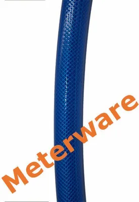 Produktbild von PVC Gewebeschlauch blau Ø6x12mm Meterware Druckluftschlauch