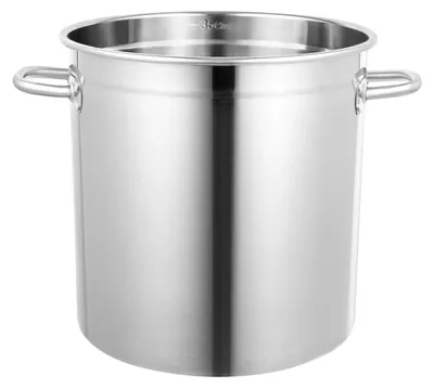 Image de Casserole, grande capacité, acier inoxydable durable, gris clair