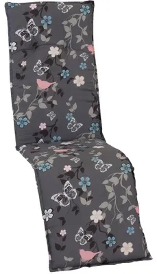 Produktbild von NYVI Auflage Barcelona für Relaxliegen / Relaxstühle 171x50 cm Vintage Flower - Liegenauflage mit Komfortschaumkern und Bezug - Sitzpolster für Gartenliegen & Relaxsessel