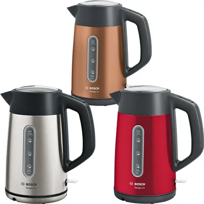 Produktbild von Bosch TWK4P434 Rot-Schwarz Elektro-Klein,Wasserkocher,Kunststoff,Edelstahl 1,7 L